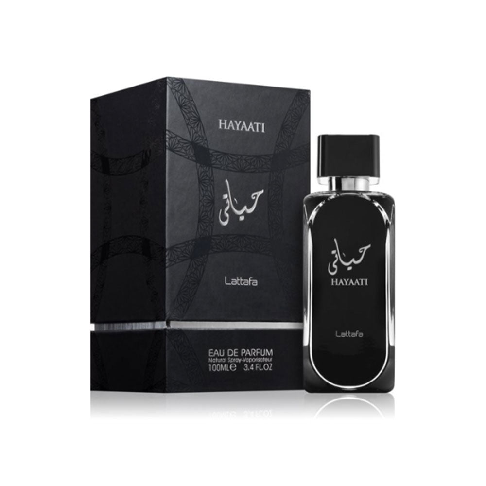 Lattafa Hayati Black Eau de Parfum for Men